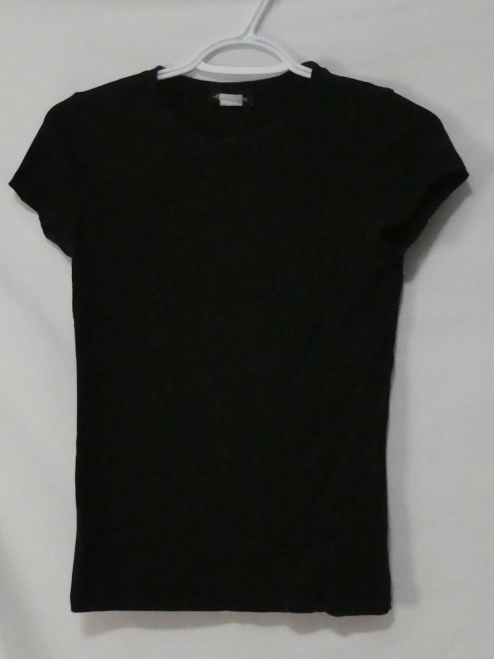 SEDUCTIONS Black Short Sleeve Tee T-Shirt - P2P 14.5" measured